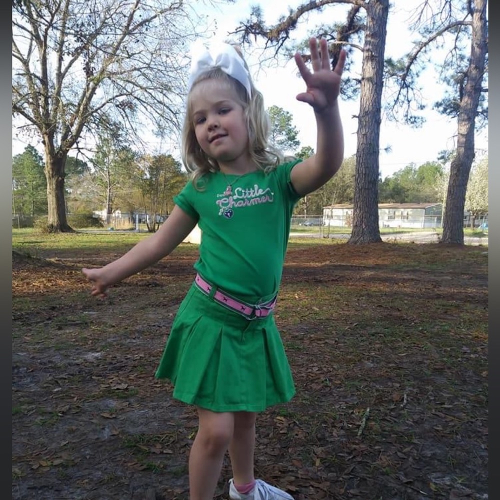 Gymboree Shirt (5) and skort (6) set